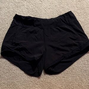 lululemon athletica Black Athletic Shorts